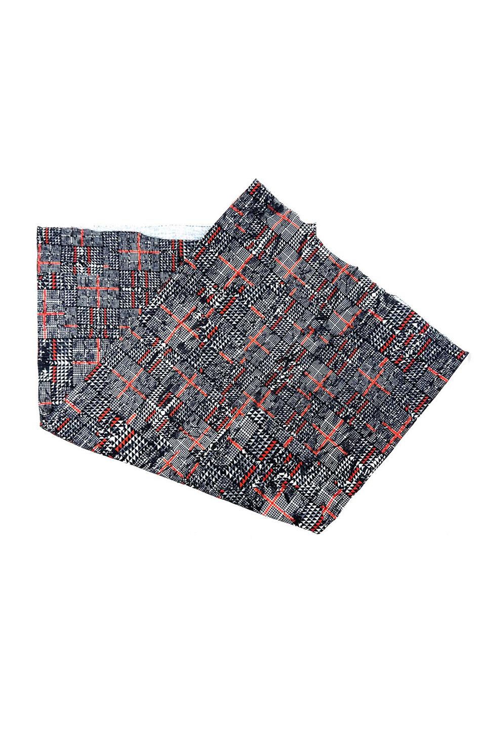 Crystal Siyah - Beyaz Bandana BND95