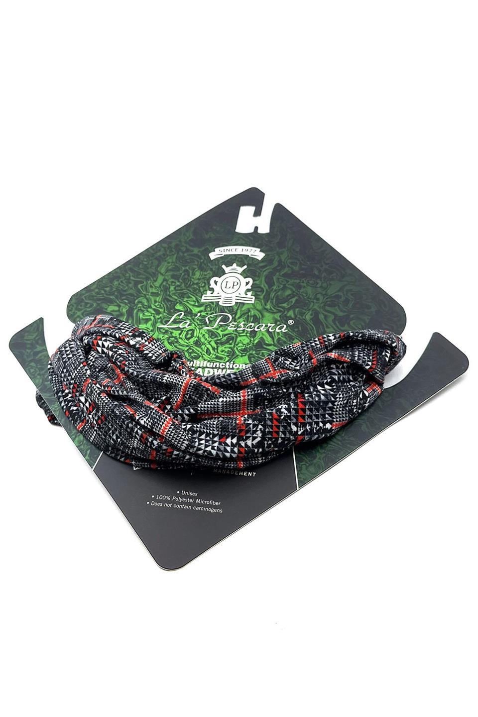 Crystal Siyah - Beyaz Bandana BND95