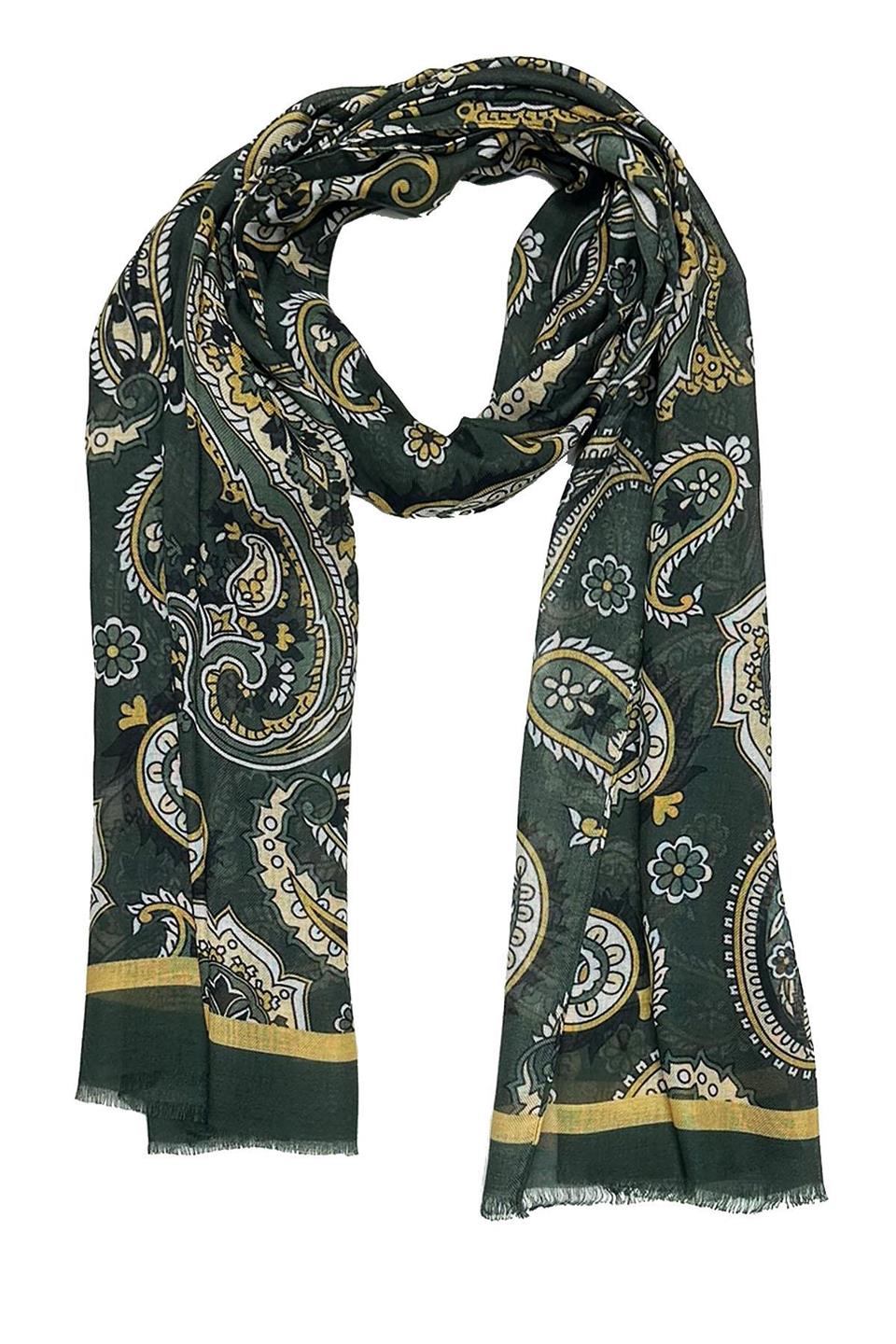 Delancey Style Yeşil İtalyan Modal Kaşkol MDL32