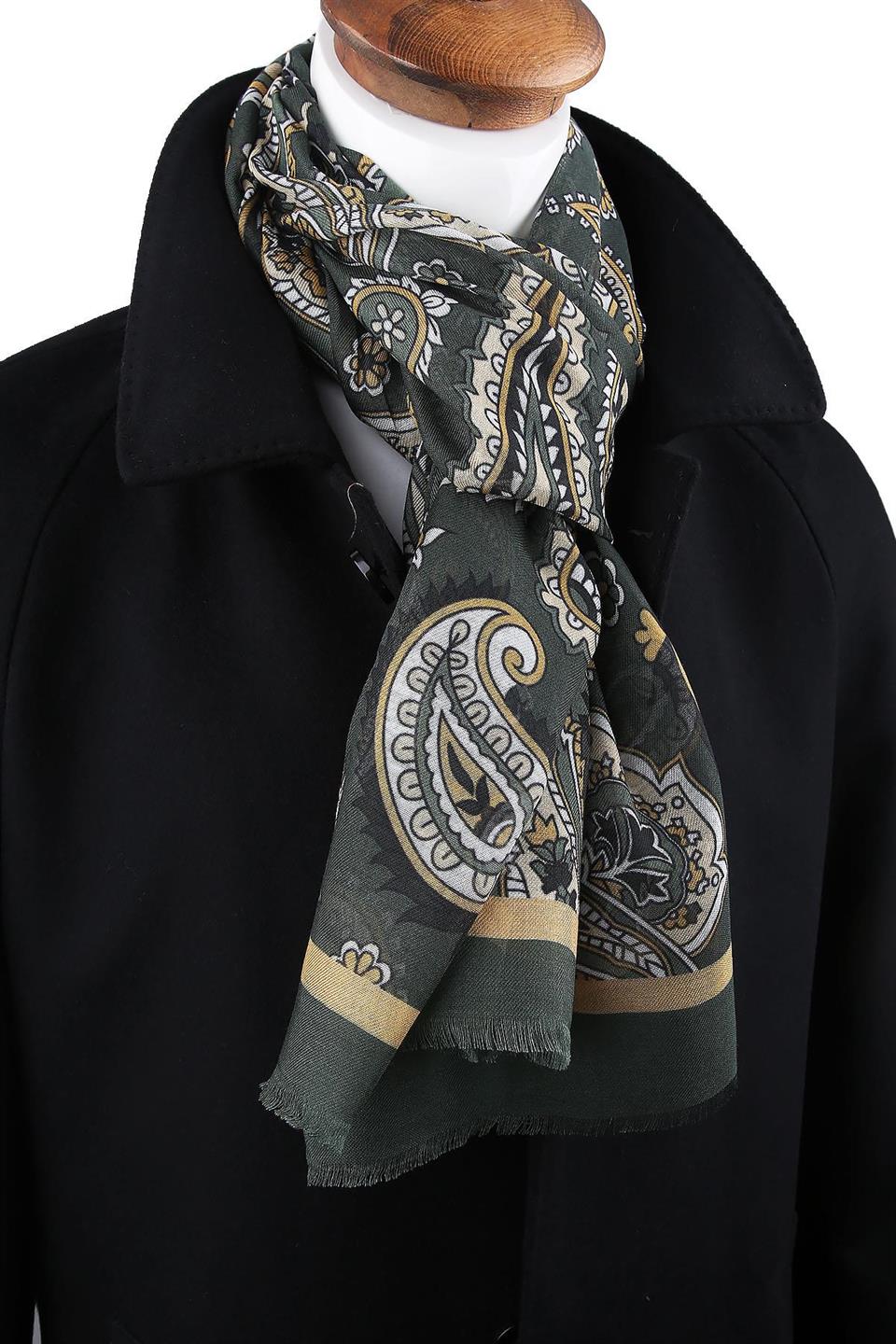 Delancey Style Yeşil İtalyan Modal Kaşkol MDL32