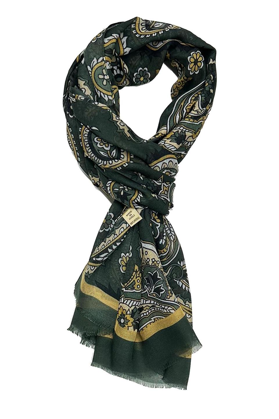 Delancey Style Yeşil İtalyan Modal Kaşkol MDL32