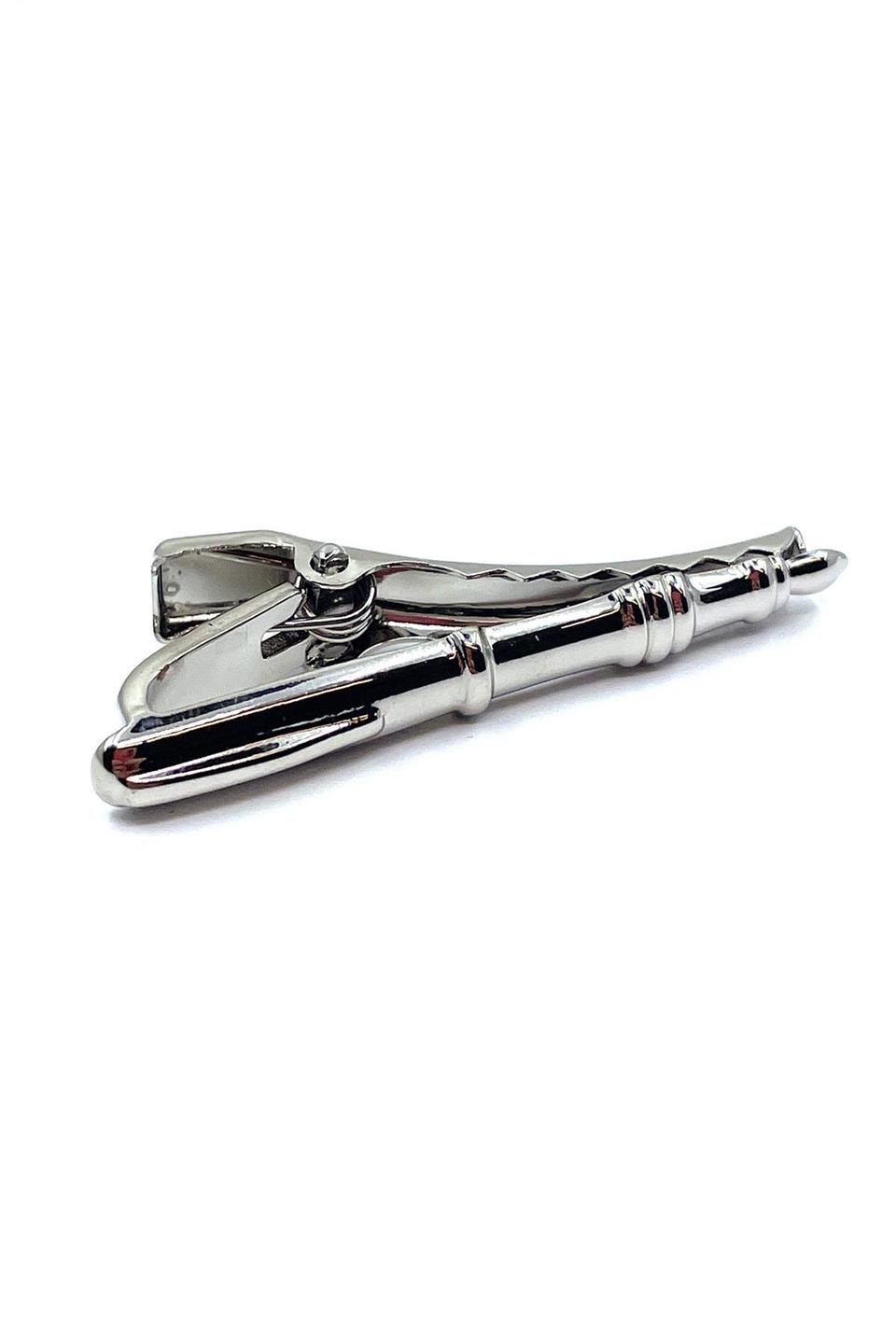 Dolma Kalem Gümüş Renk Kravat İğnesi KIY144