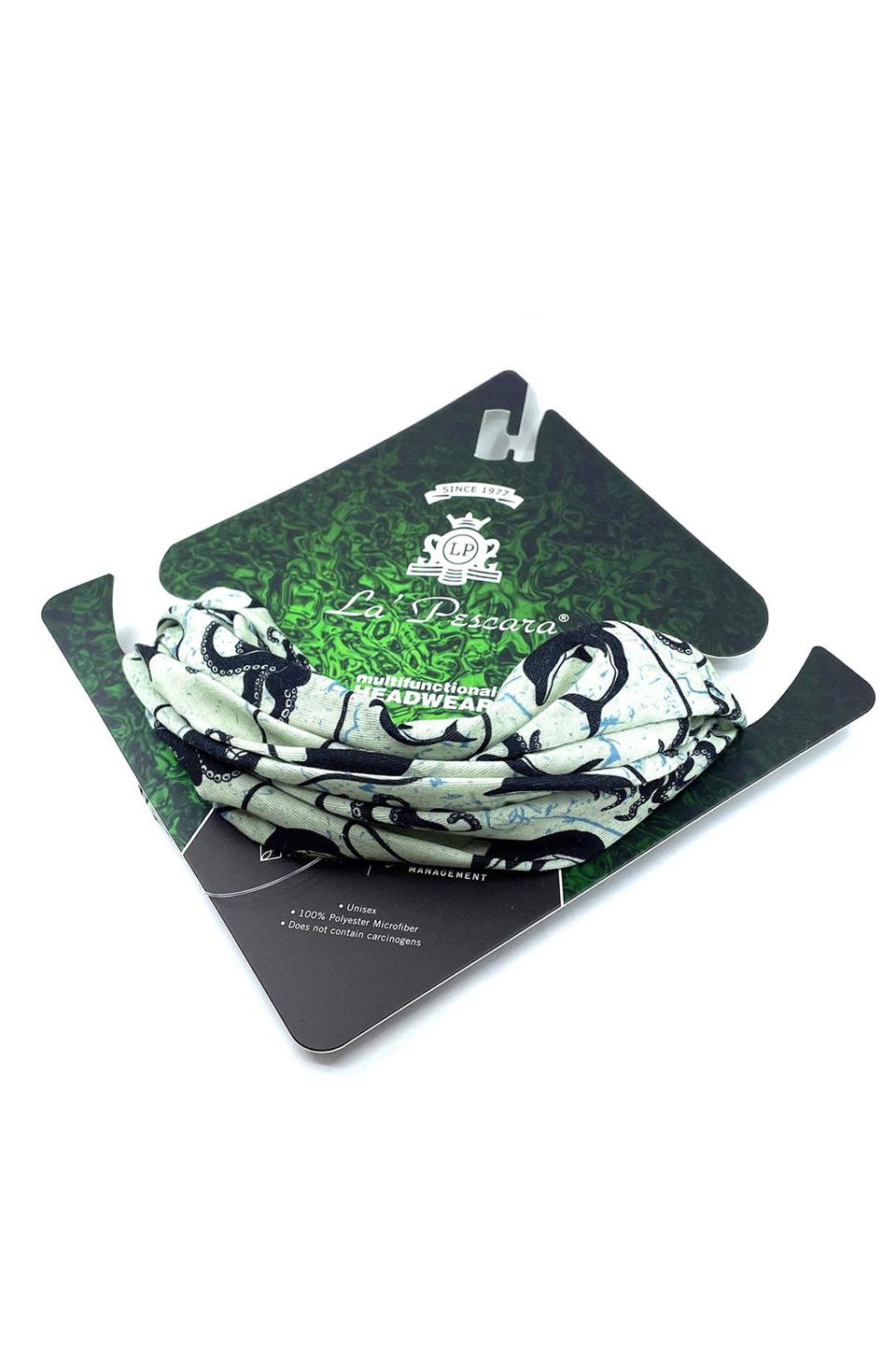 Dolphin & Octopus Yeşil Bandana BND45