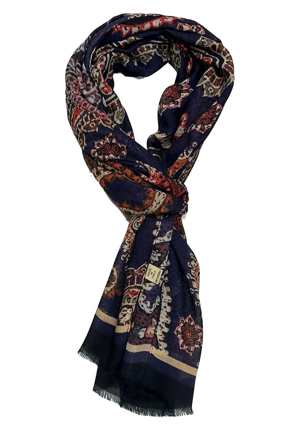 Duane Style Mürdüm İtalyan Modal Kaşkol MDL23