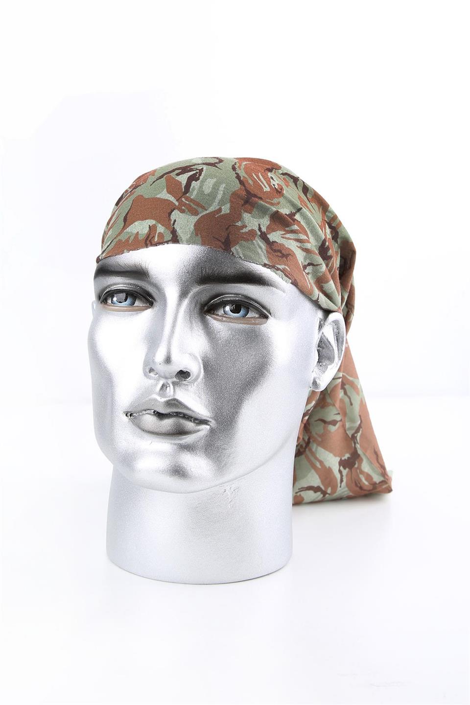 Easter Yeşil Kahve Bandana BND86