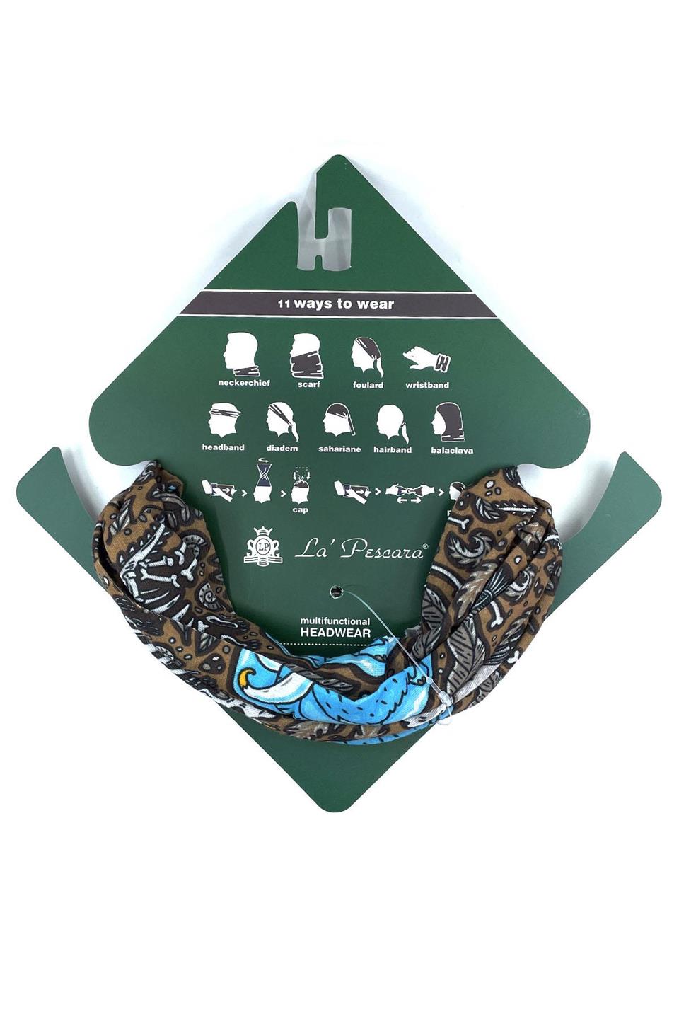 Elephant Kahverengi Bandana BND90
