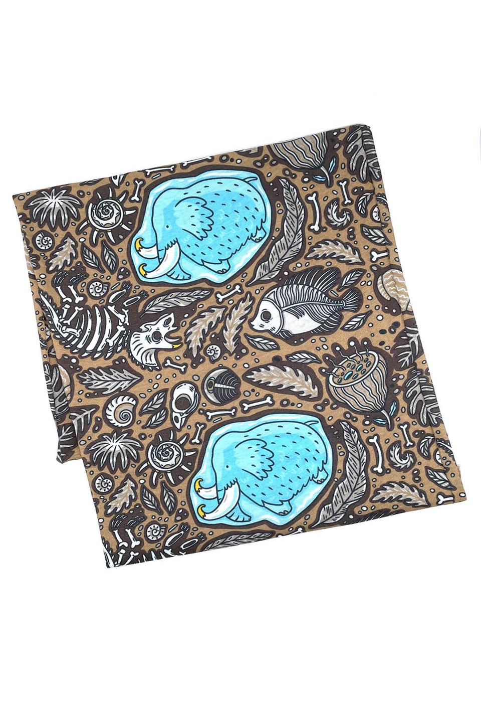 Elephant Kahverengi Bandana BND90