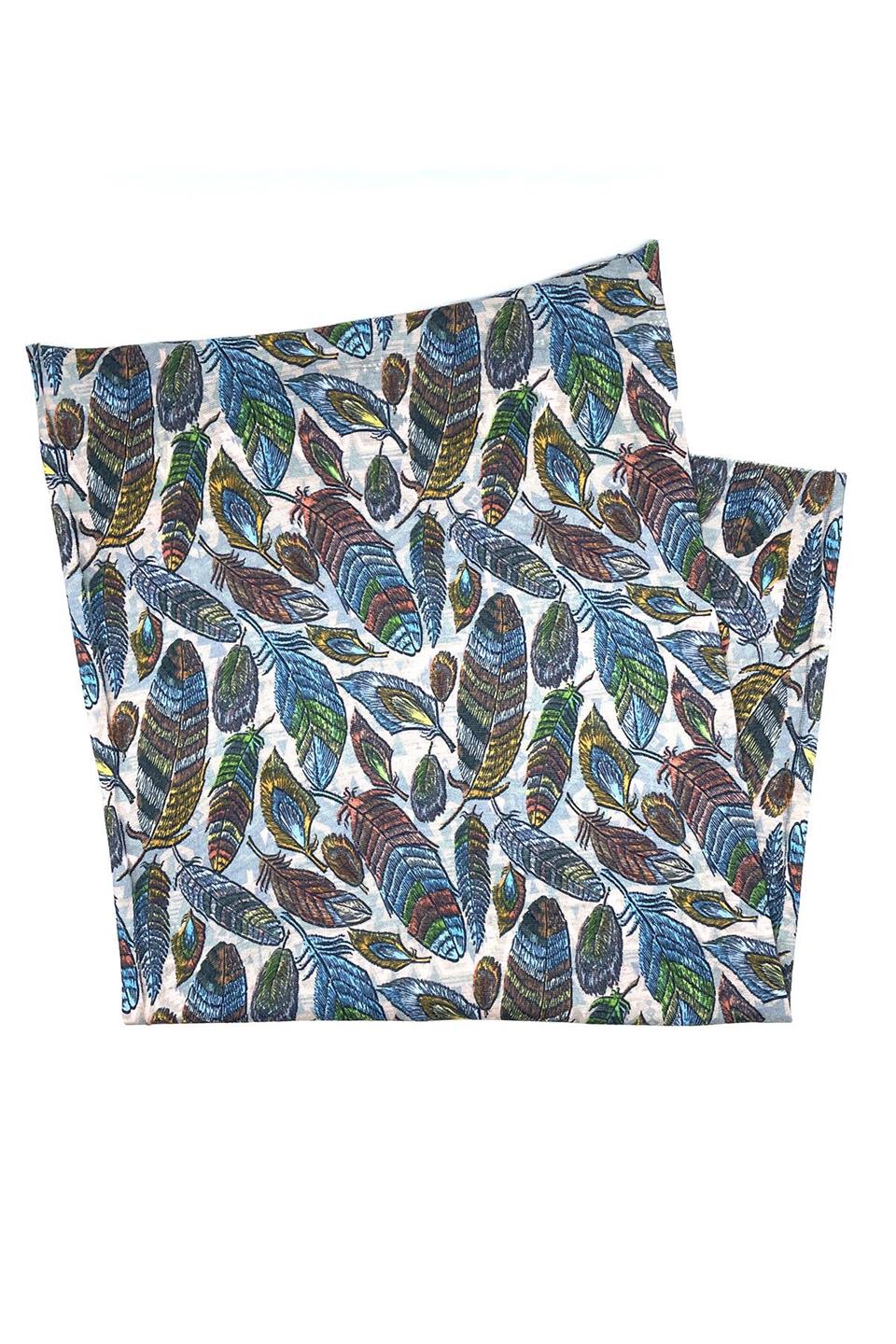 Feather Çok Renkli Bandana BND78