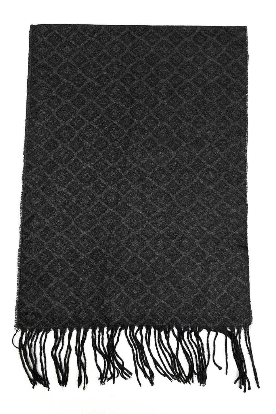 Füme Motif Desen Erkek Kaşkol K540