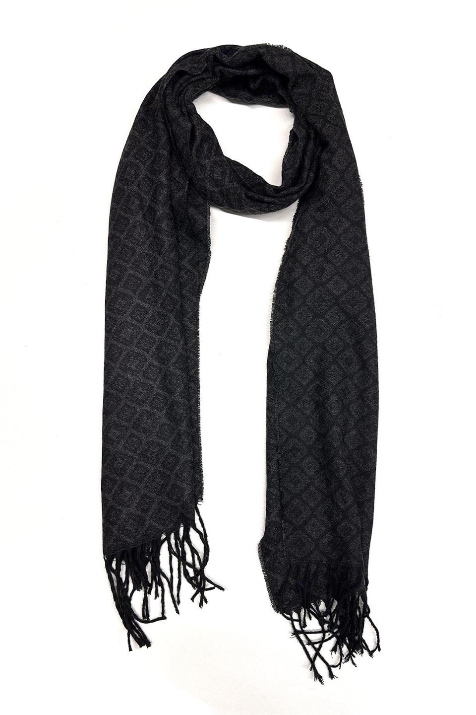 Füme Motif Desen Erkek Kaşkol K540