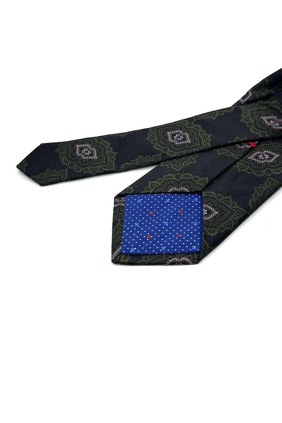 Ghisoni Style Kahverengi İtalyan İpek Kravat İK2137