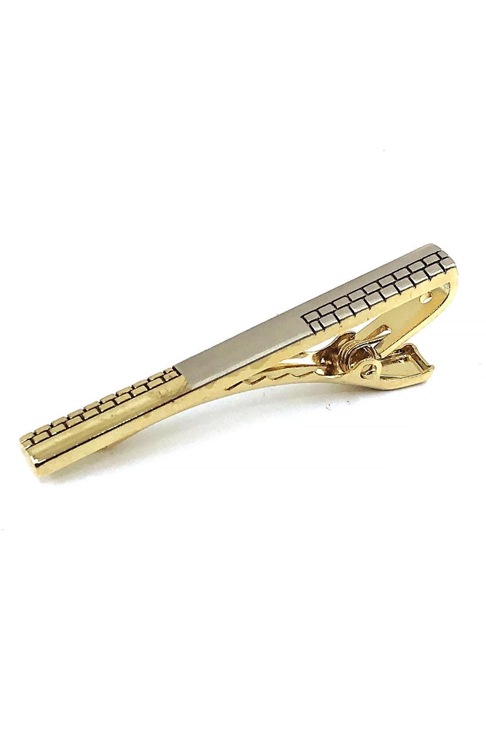 Gold Renk Tekerlek Desen Kravat İğnesi KIY674
