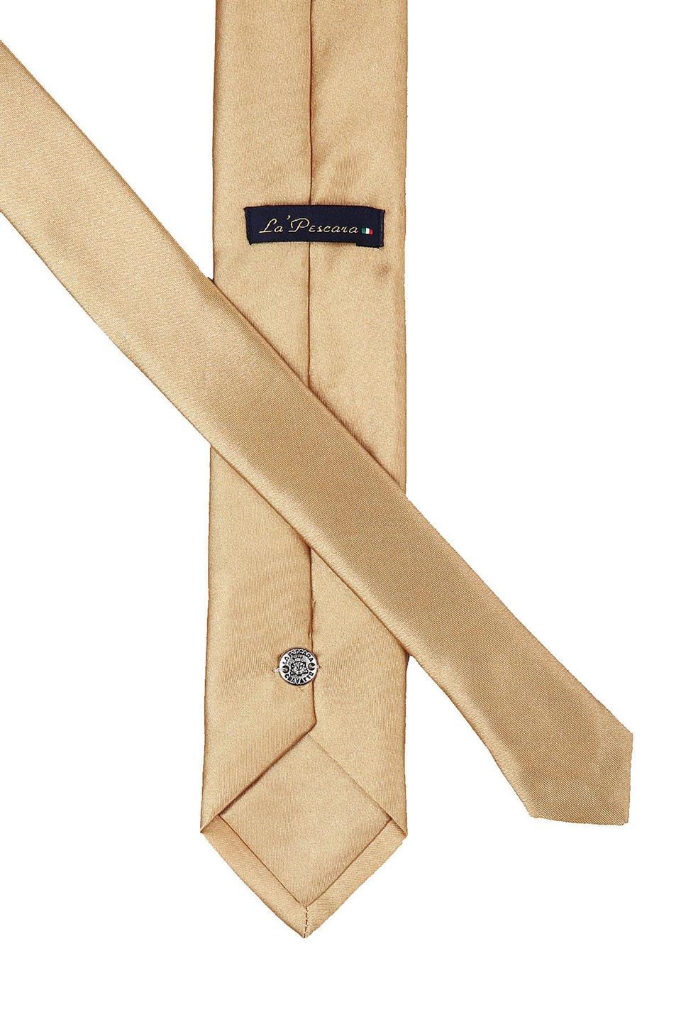 Gold Saten Slim Kravat SK5314