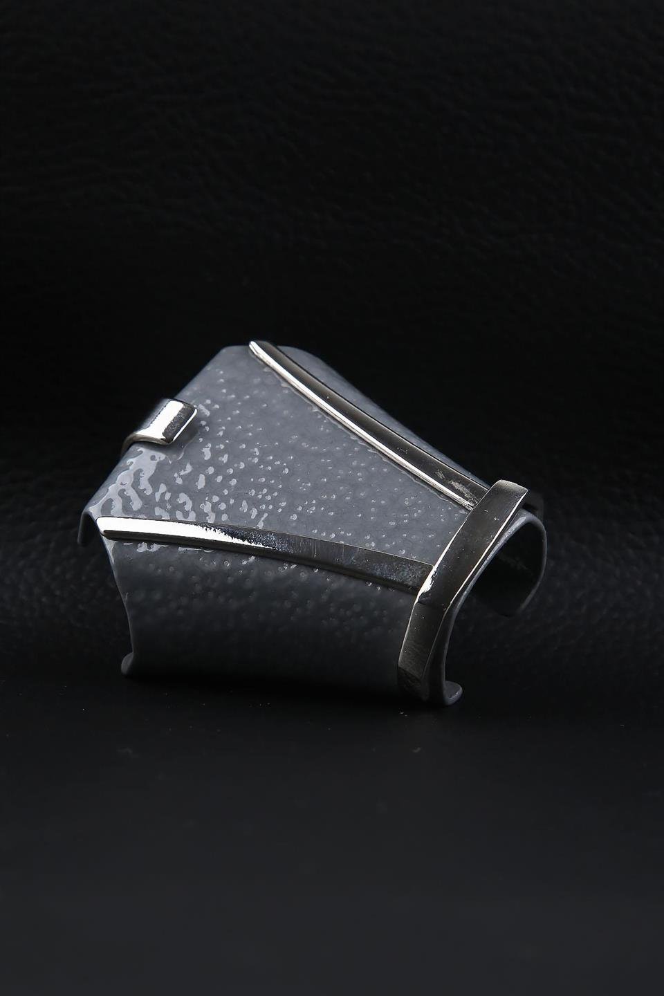 Gri Kravat Düğüm Aksesuarı TKC05