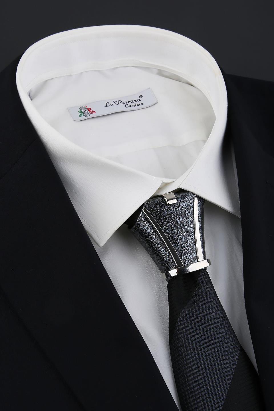 Gri Kravat Düğüm Aksesuarı TKC07