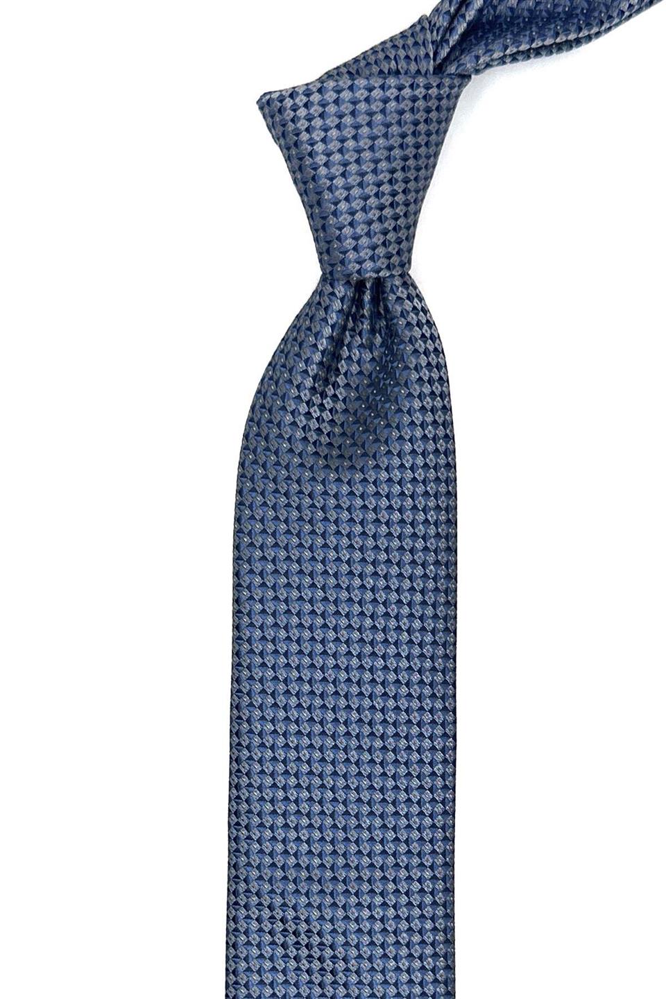 Gri Nokta Desen İnce Kravat SK7948