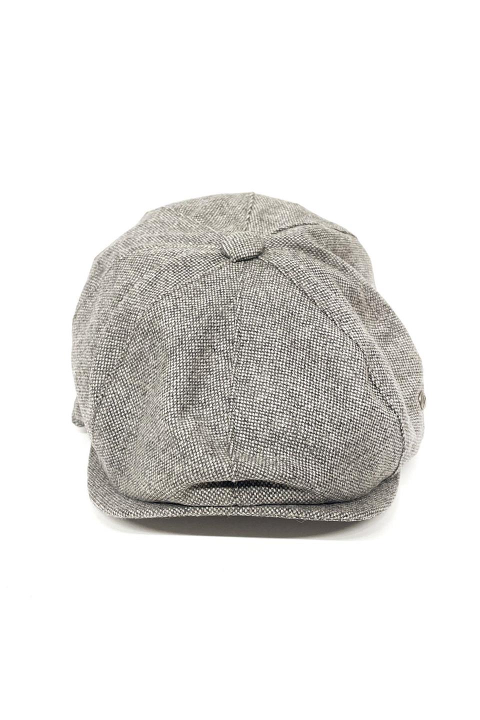 Gri Yün Erkek Kasket Şapka KST65