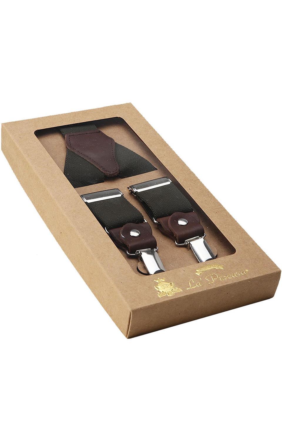 Haki Renk İsme Özel Pantolon Askısı 