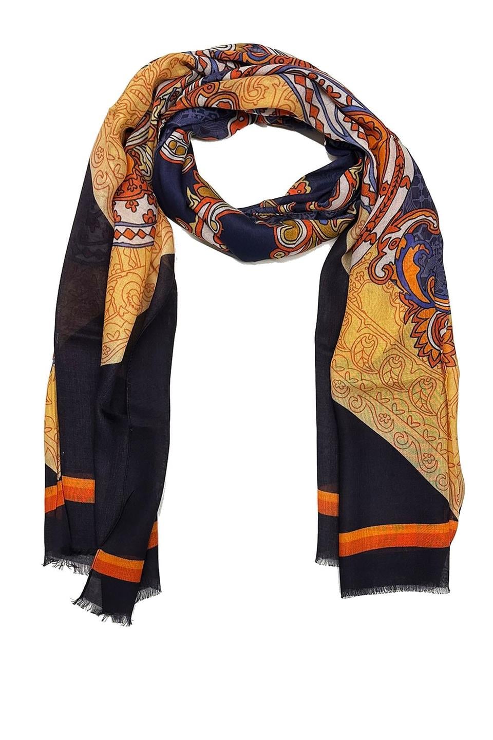 Horatio Style Çok Renkli İtalyan Modal Kaşkol MDL48