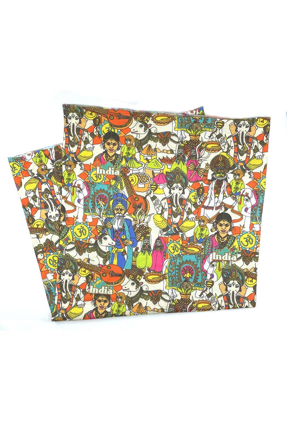 India Çok Renkli Bandana BND33