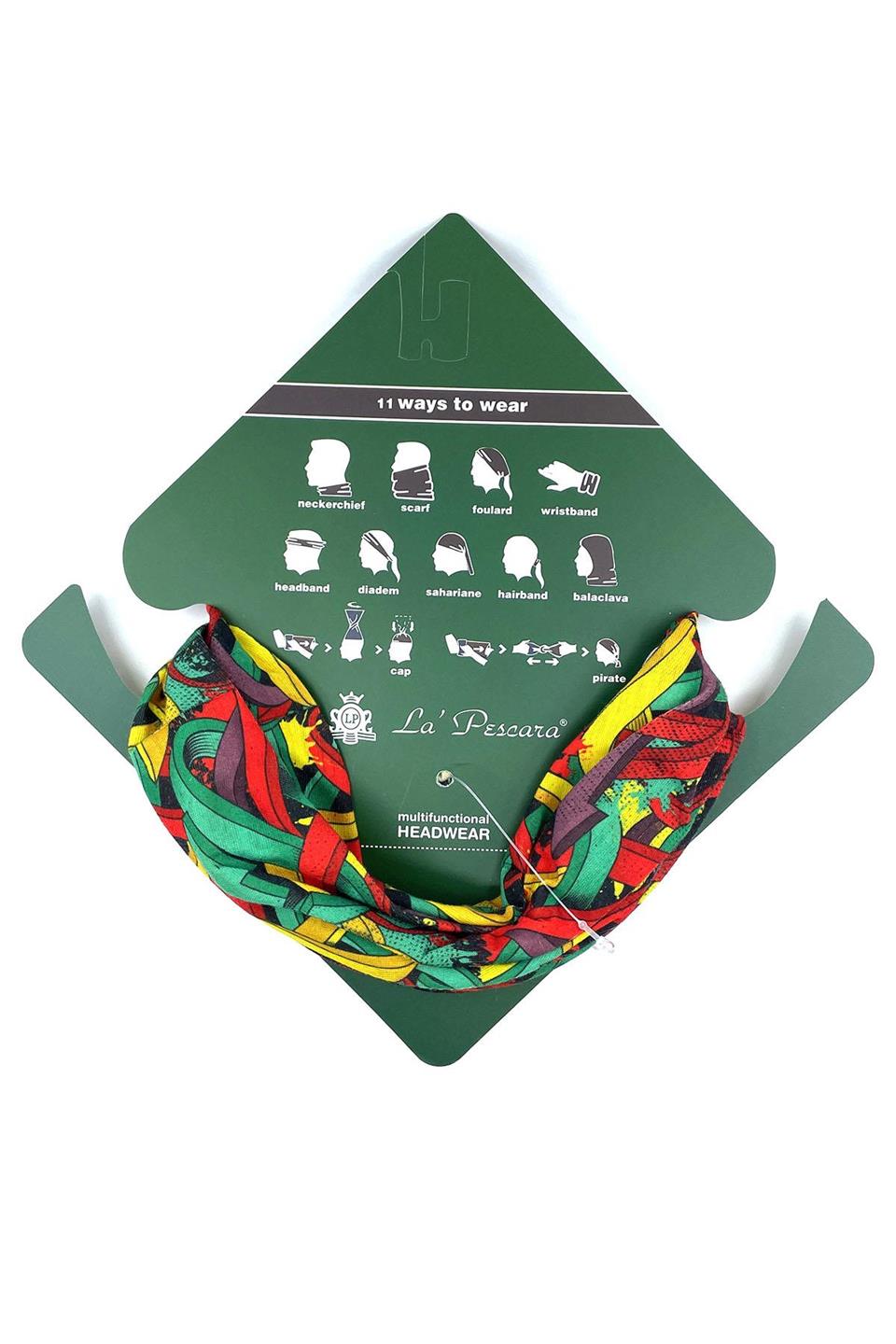 Jamaican Çok Renkli Bandana BND69