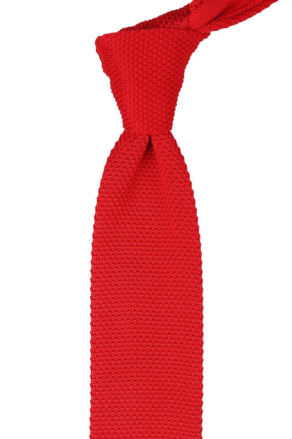 Kırmızı Örgü Kravat 8007