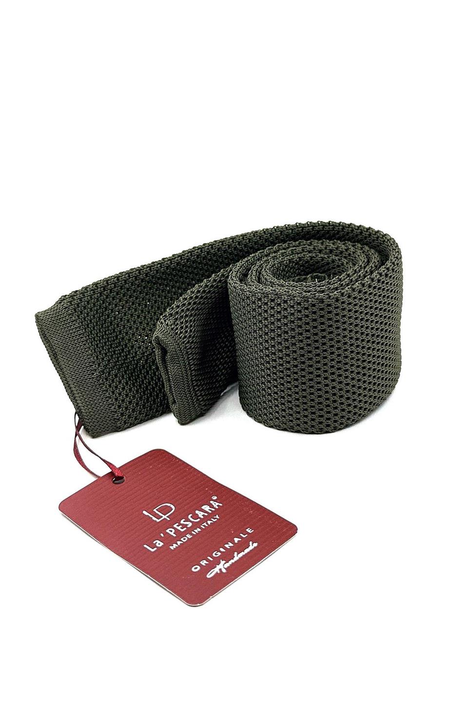 Köknar Yeşili Düz Örgü Kravat ÖR8352