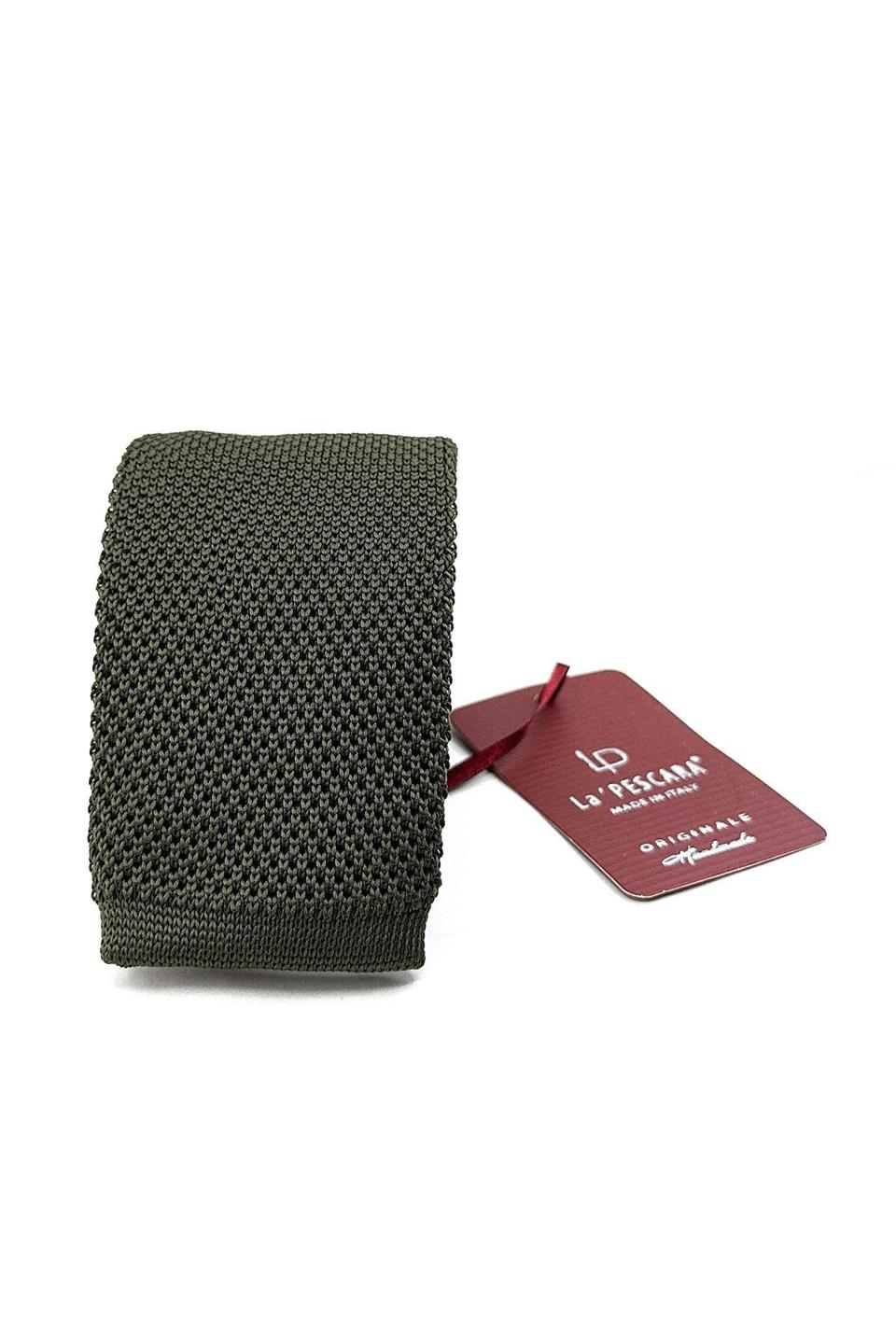 Köknar Yeşili Düz Örgü Kravat ÖR8352