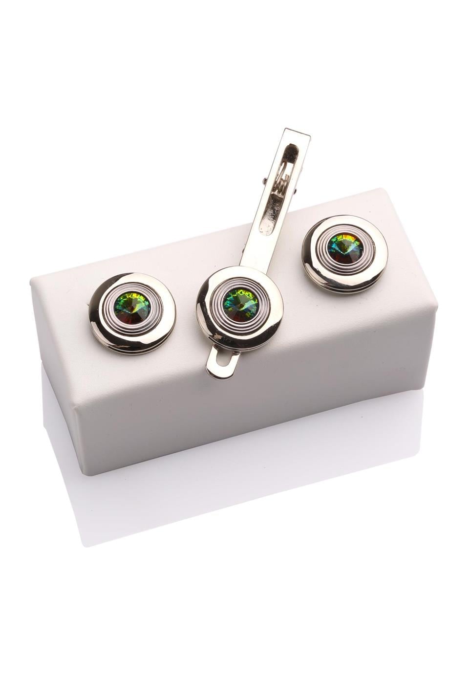 Kol Düğmesi ve Kravat İğnesi Set KD341