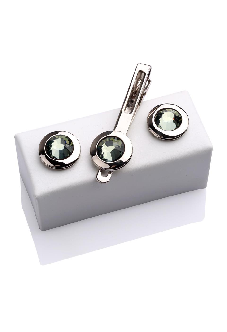 Kol Düğmesi ve Kravat İğnesi Set KD355