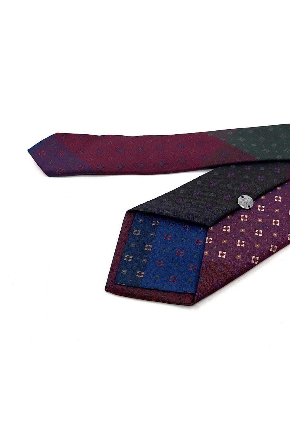 Küçük Desen Patchwork Klasik Kravat KK13840