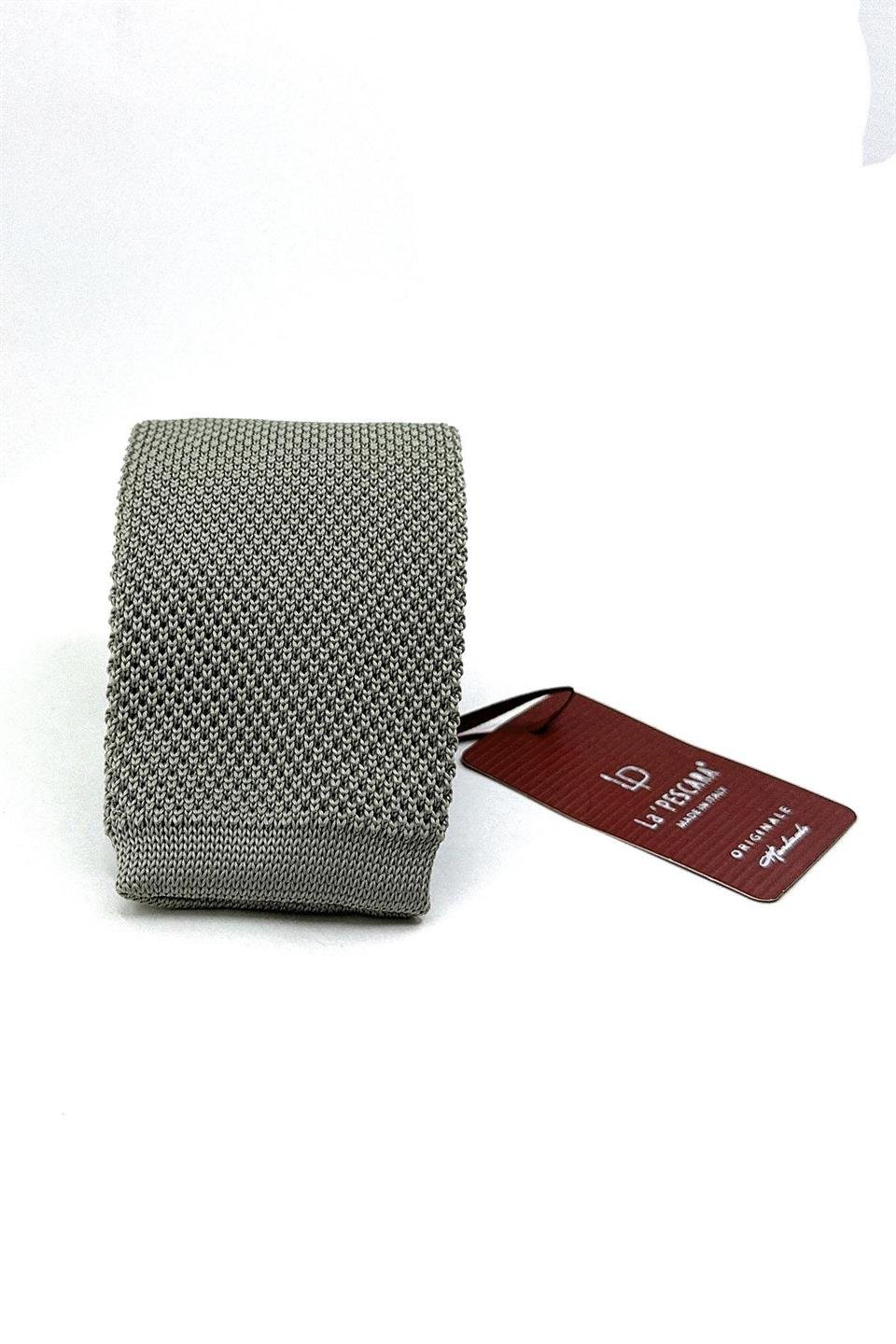 Kum Beji Düz Örgü Kravat ÖR8354