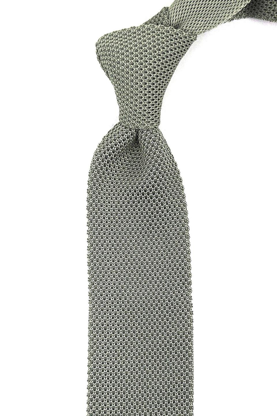 Kum Beji Düz Örgü Kravat ÖR8354