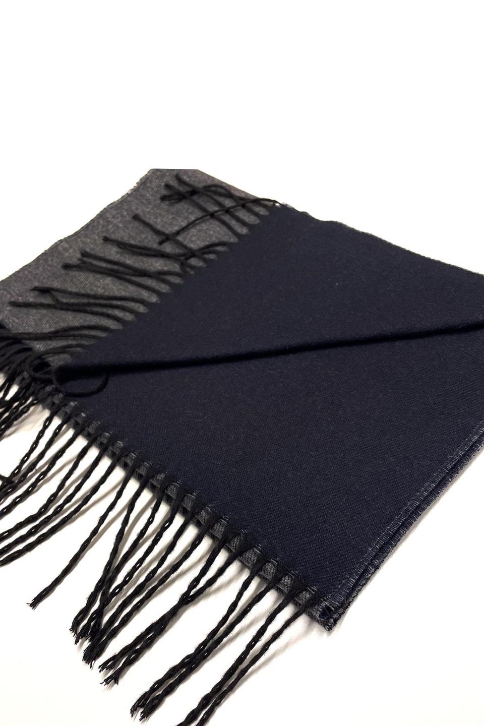 Lacivert - Gri Erkek Kaşkol K224