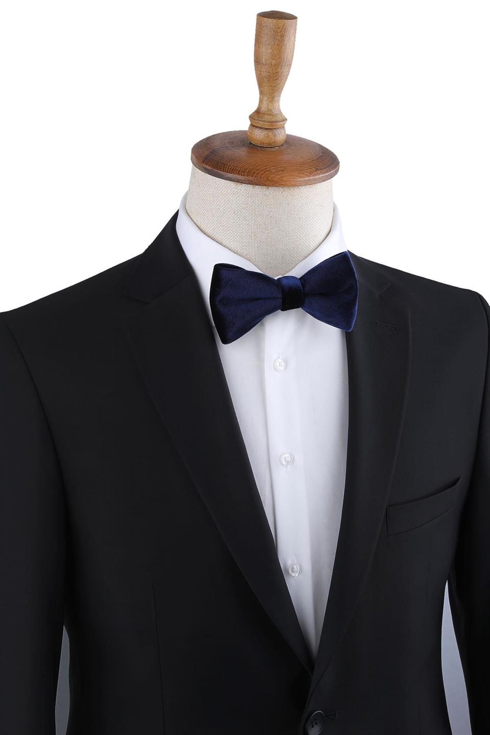 Lacivert Kadife Papyon P1690