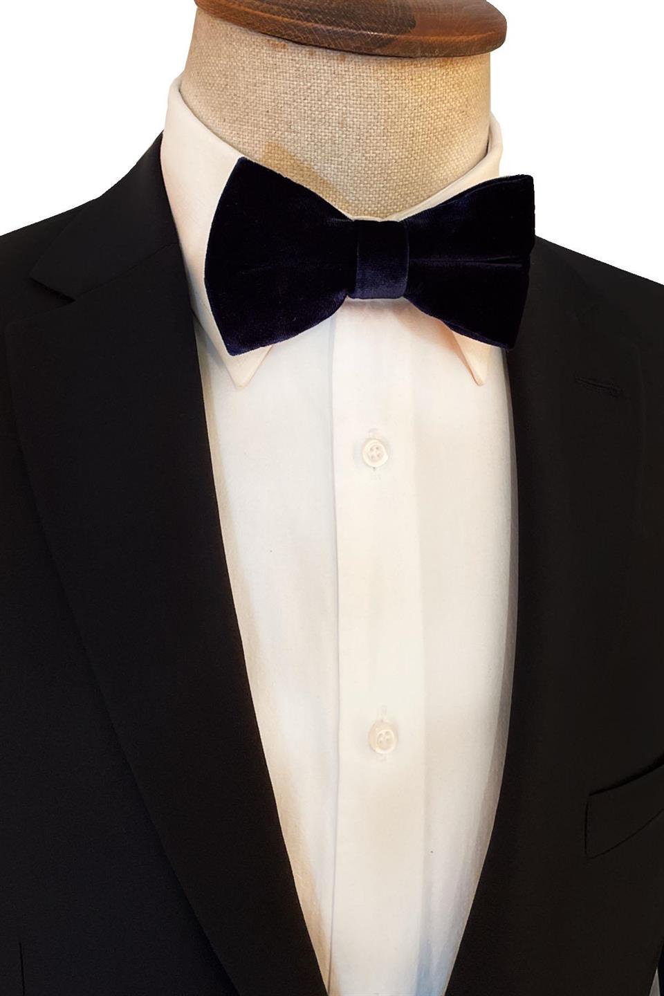 Lacivert Kadife Papyon P496