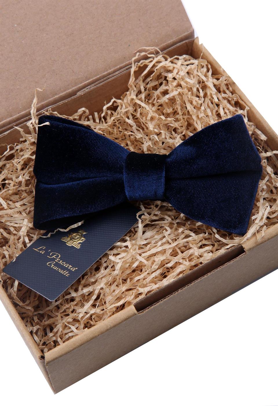 Lacivert Kadife Papyon P496