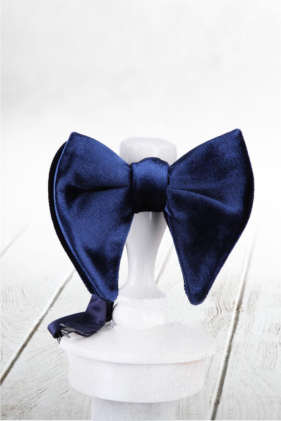 Lacivert Kadife Papyon P863