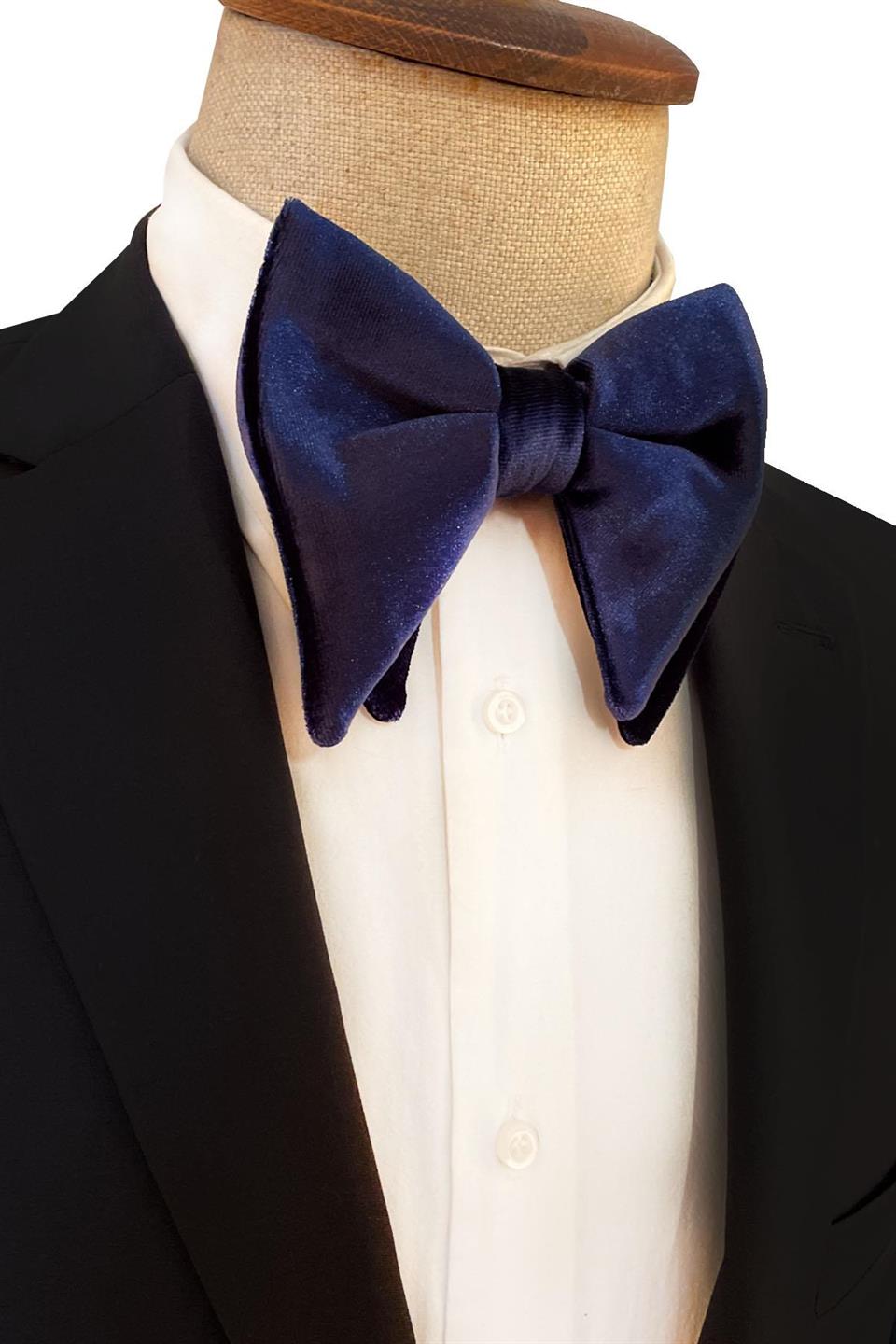 Lacivert Kadife Papyon P863