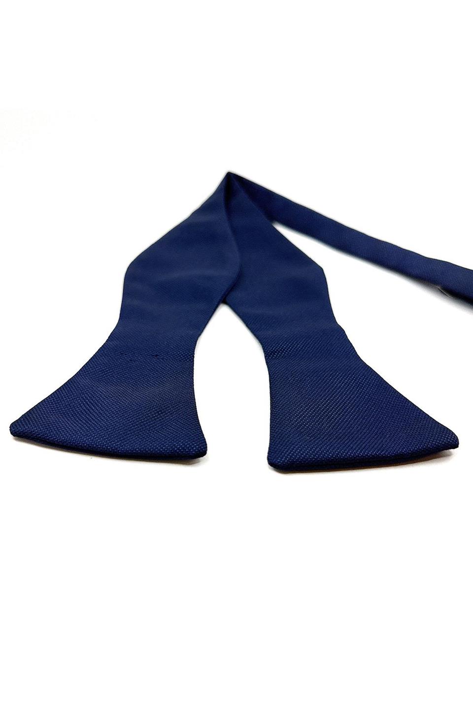 Lacivert Kendinden Desen Açık Papyon AP130