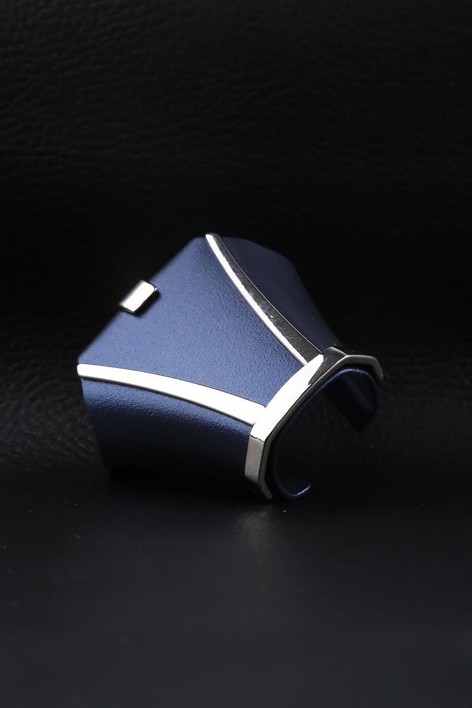 Lacivert Kravat Düğüm Aksesuarı TKC08