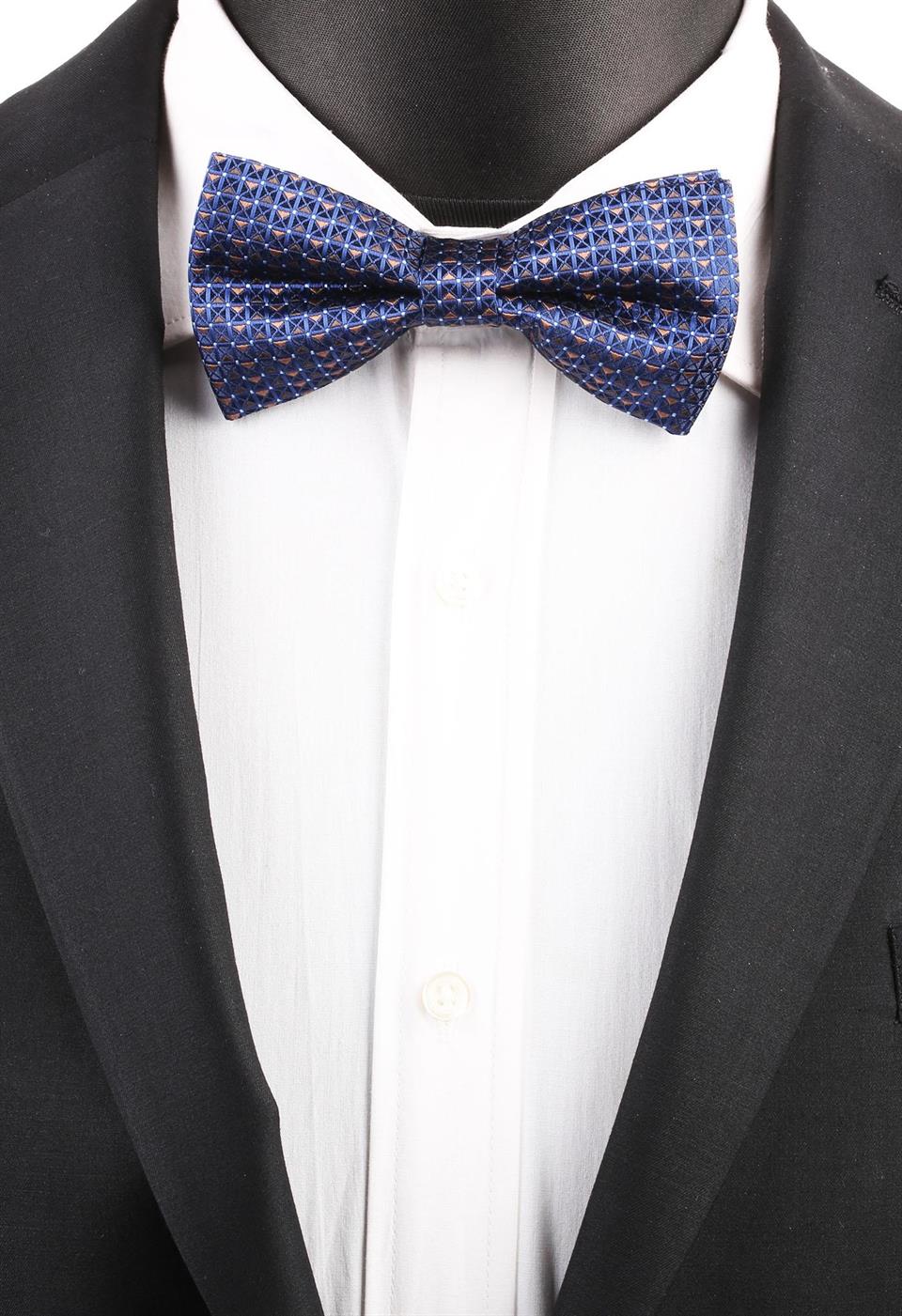 Lacivert Motif Desen Papyon P628