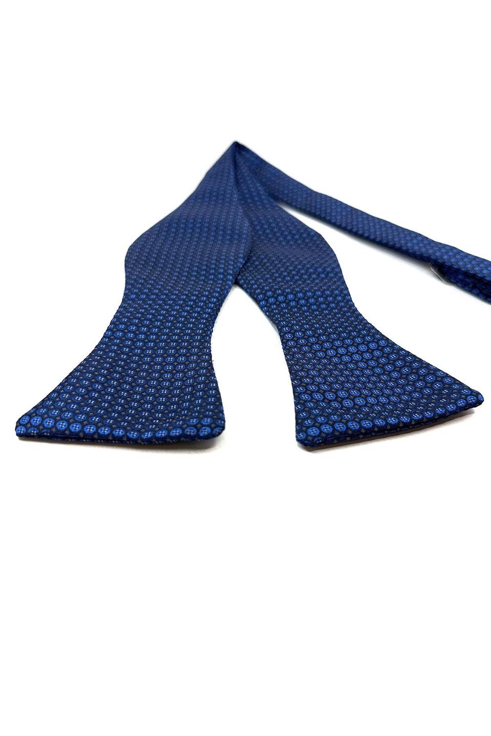 Lacivert Nokta Desen Açık Papyon AP186