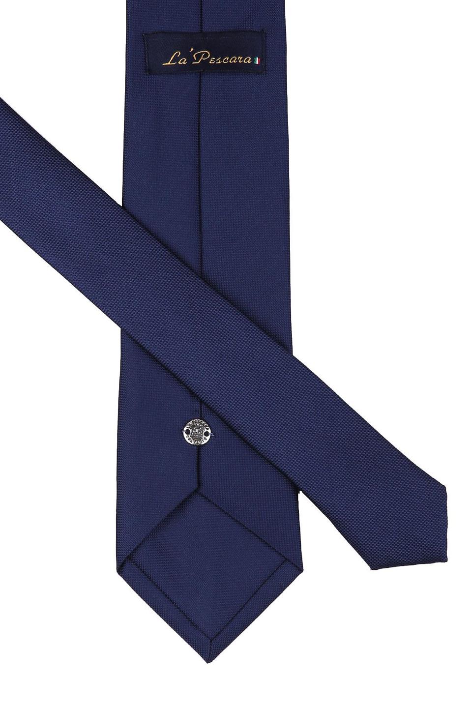 Lacivert Nokta Desen Mendilli Klasik Kravat KK4157