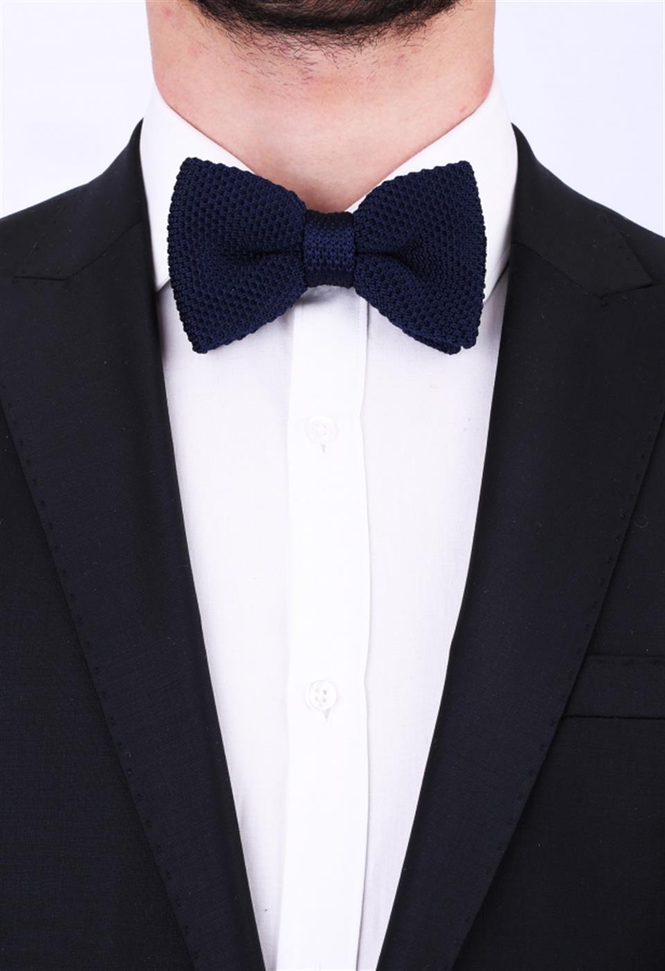 Lacivert Örgü Papyon ÖR10