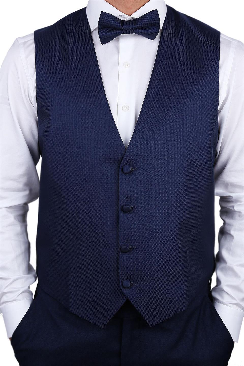 Lacivert Renk Damat Yeleği YLK09