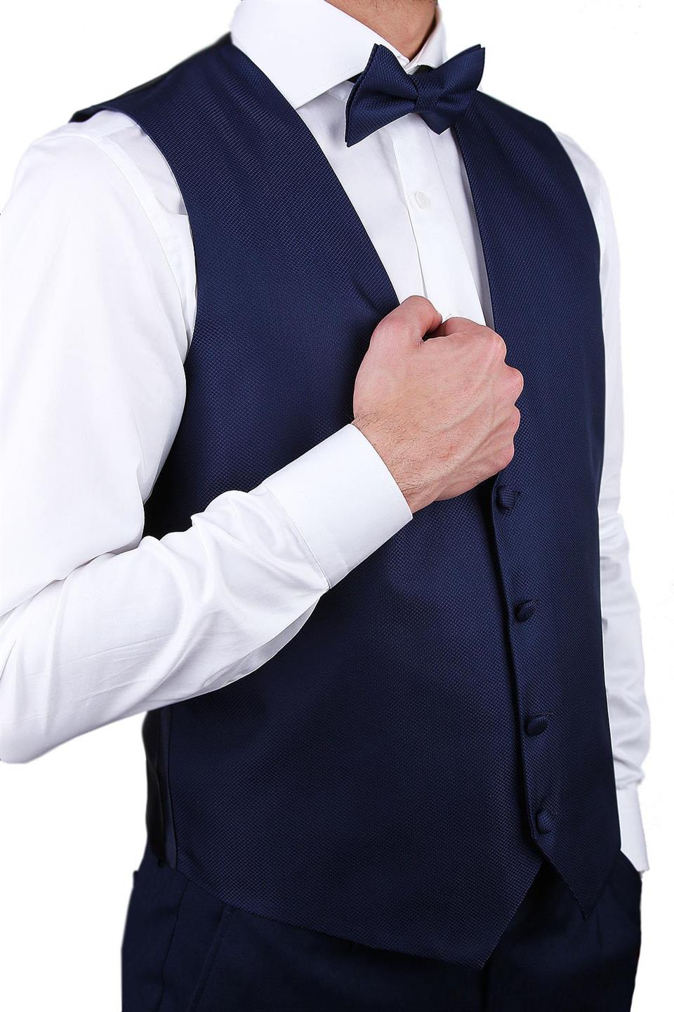 Lacivert Renk Damat Yeleği YLK09