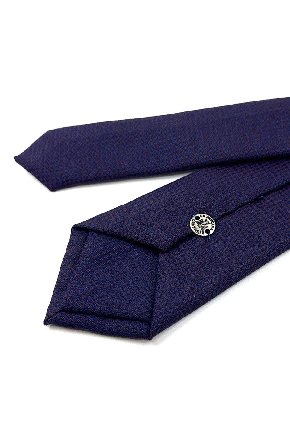 Lacivert Yün Slim Kravat SK7798