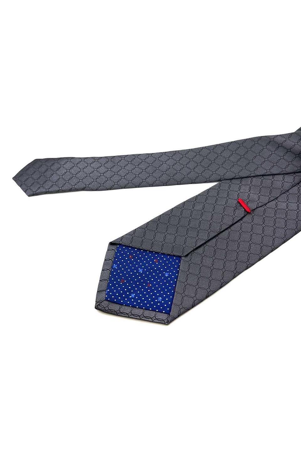 Lapalco Style Füme Puantiye Desen İtalyan İpek Kravat İK1531