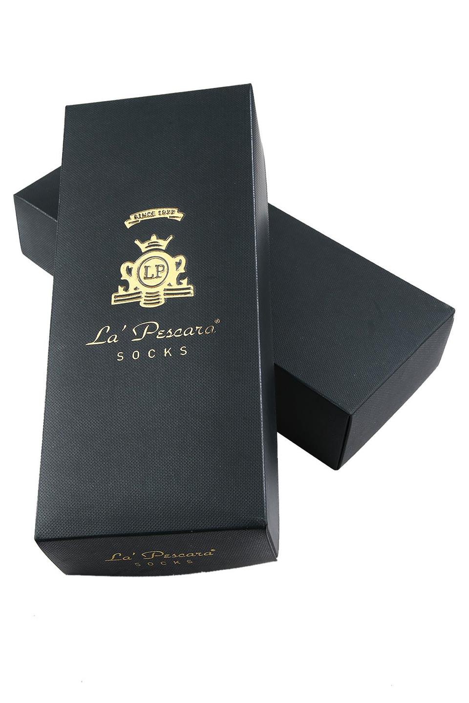 LaPescara Ultra Lüks 6lı Turuncu Merserize Erkek Çorap CRP218
